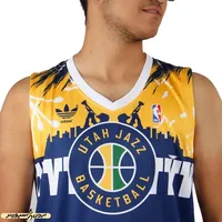 ست رکابی شلوارک بسکتبال UTAH JAZZ NZD
