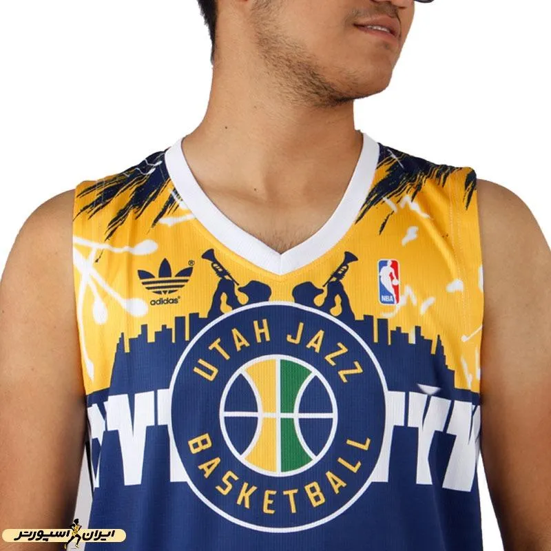 ست رکابی شلوارک بسکتبال UTAH JAZZ NZD