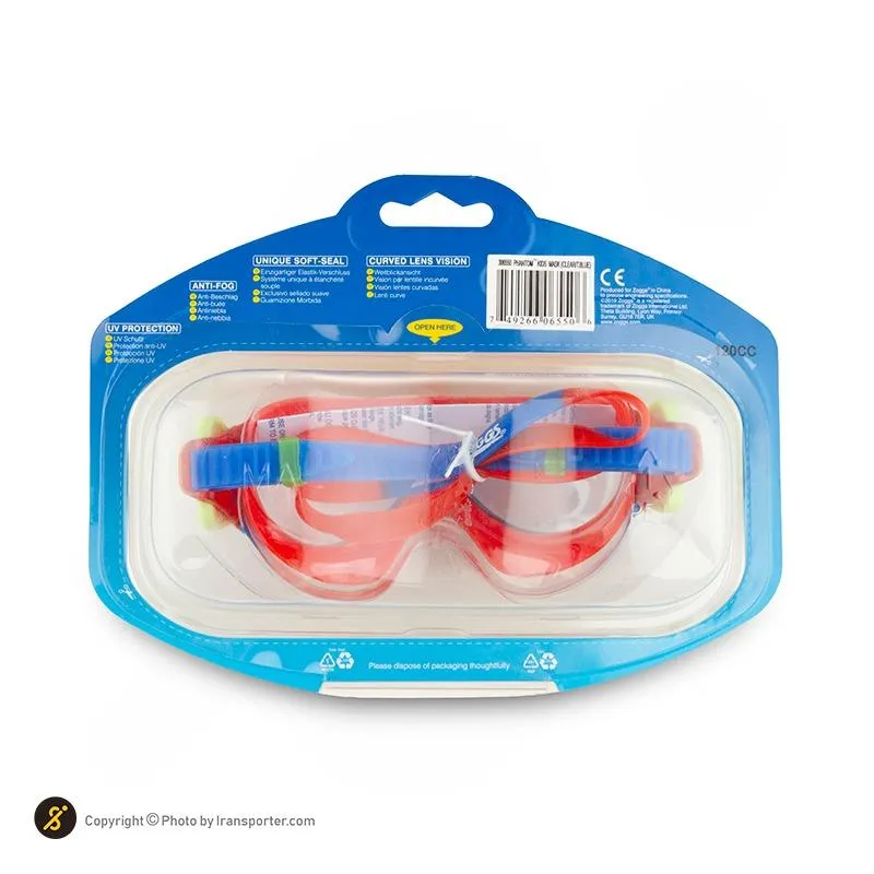 عینک شنا بچه گانه زاگز phantom kids mask HMK