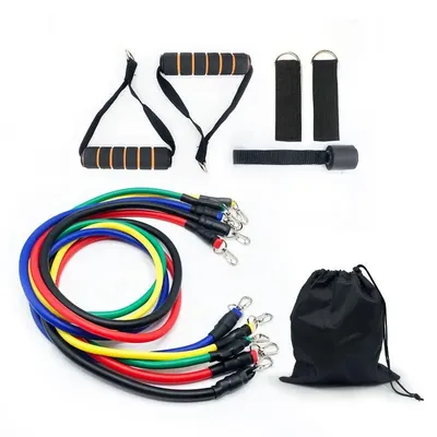 ست کش بدنسازی مقاومتی CX پنج رشته GRD A سایز 1/1متری