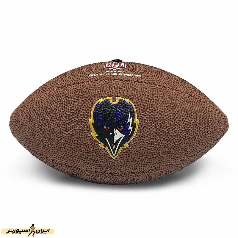 توپ آموزشی فوتبال آمریکائی مینی ویلسون راگبی RAVENS