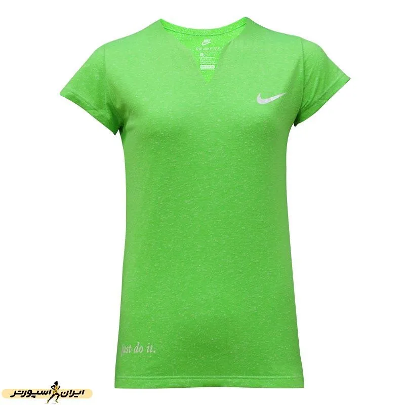 ست تیشرت شلوار ورزشی زنانه طرح نایک کوتاه  Just Do it ANG