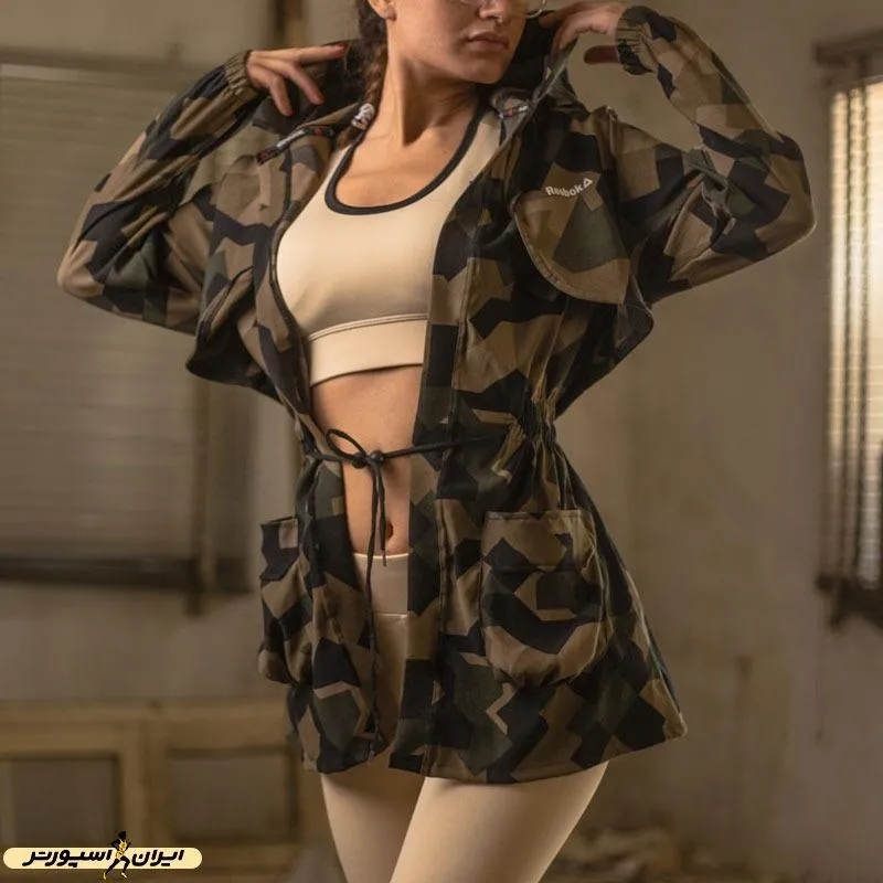مانتو اسپرت زنانه طرح ریبوک