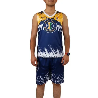 ست رکابی شلوارک بسکتبال UTAH JAZZ NZD