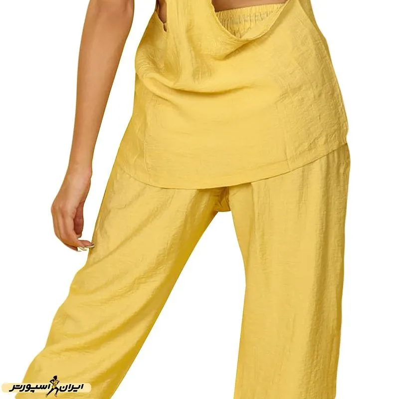 شلوار اسپرت زنانه طرح نایک اسلش مچ دار بابوس