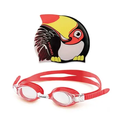 عینک شنا و کلاه شنا ست هد 451020