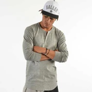 بلوز مردانه K1X آستین بلند Authentic Henley
