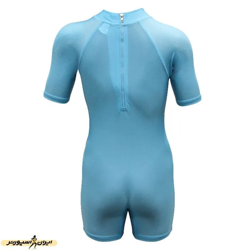 مایو شنا بچه گانه دخترانه یک تکه آستین دار Frozen