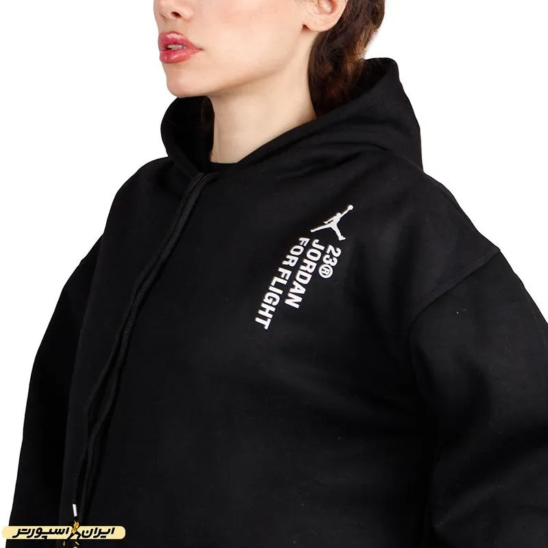 ست نیم تنه شلوار زنانه طرح جردن هودی اسلش کلاه دار23