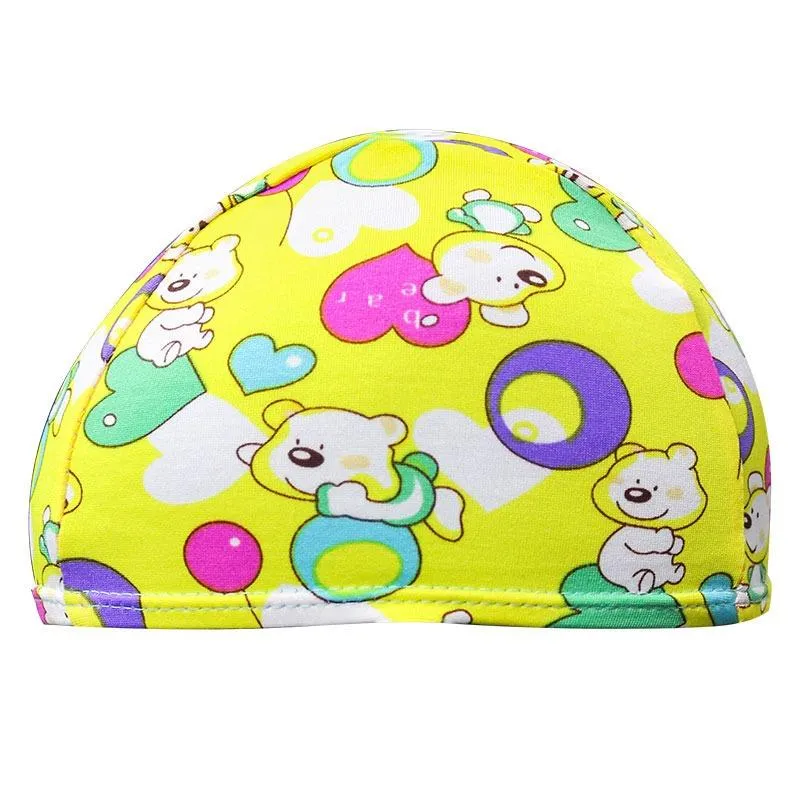 کلاه شنا بچه گانه پارچه ای  SKC11