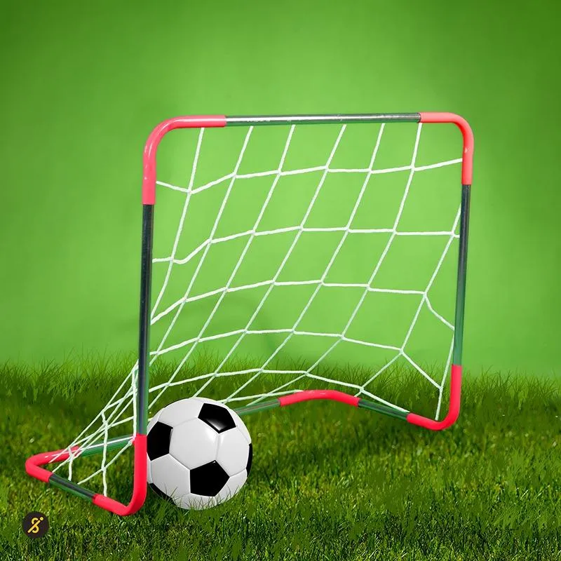 دروازه آموزشی فوتبال جفتی بچه گانه آپارتمانی گل کوچک فلزی دربی