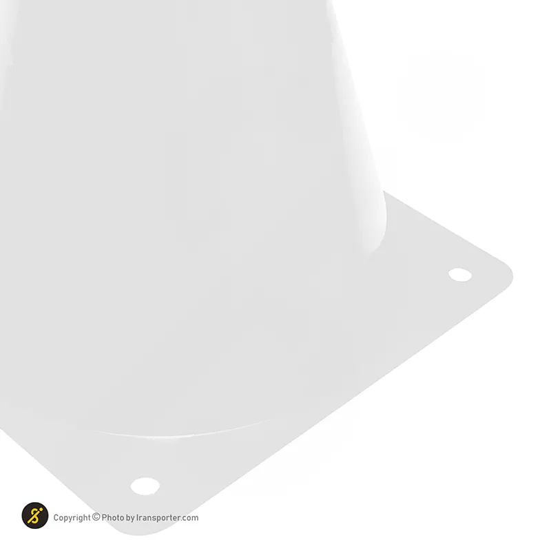 مانع تمرین فوتبال مخروطی 17 سانتیمتری ژله ای  بسته 10عددی