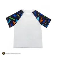 مایو شنا بچه گانه پسرانه دوتکه طرح دار BIAIDI همراه با کلاه شنا YY232