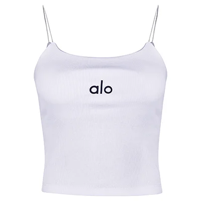 تاپ ورزشی زنانه بندی دوبل کبریتی alo 2415