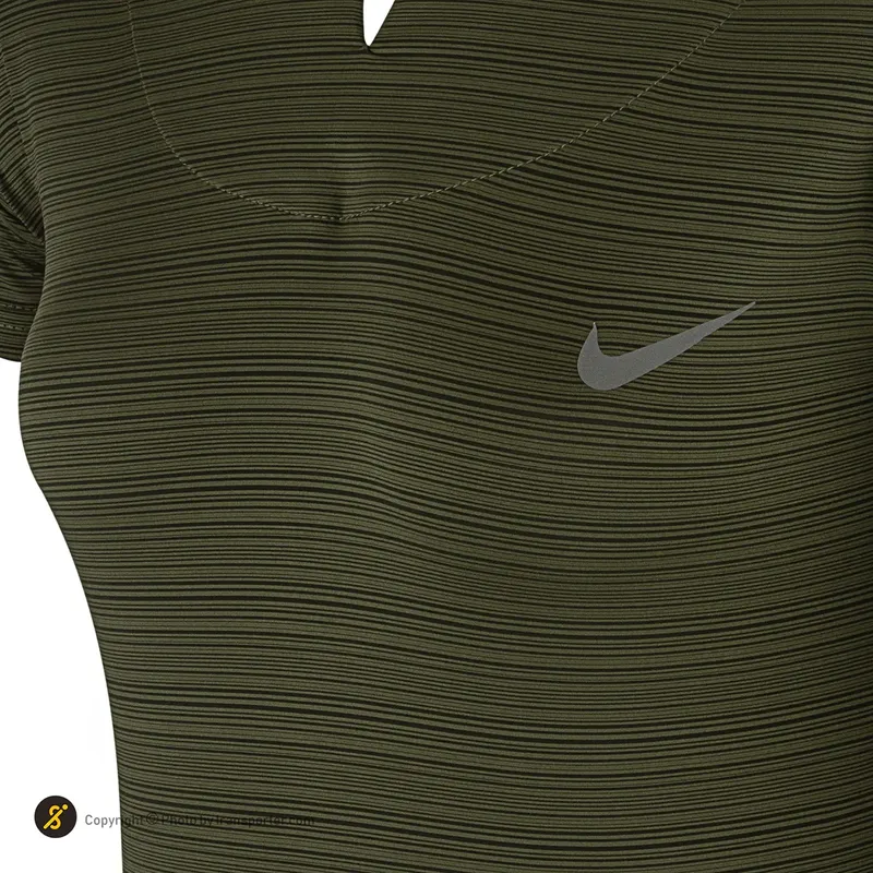 تیشرت ورزشی زنانه طرح نایک یقه دلبری یونیک اسپرت