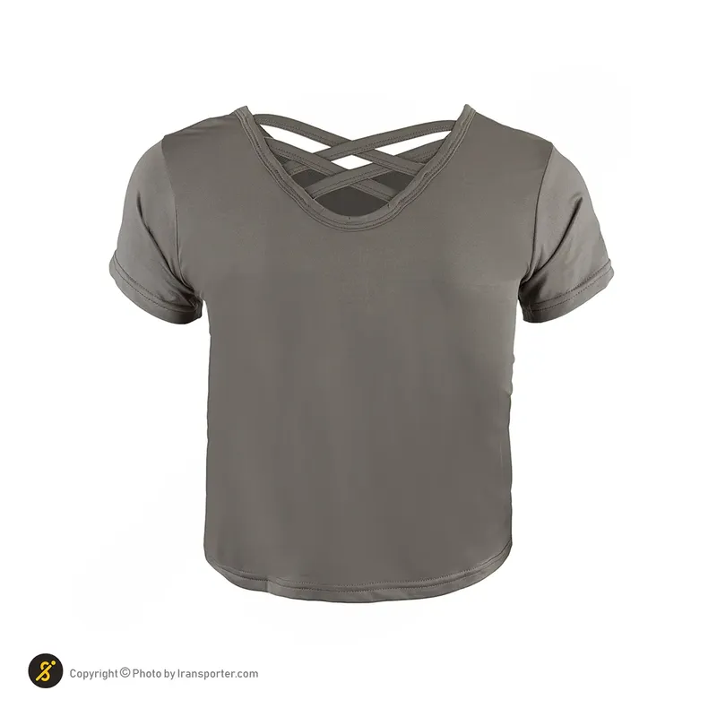 نیم تنه ورزشی زنانه طرح نایک پشت بندی یونیک اسپرت