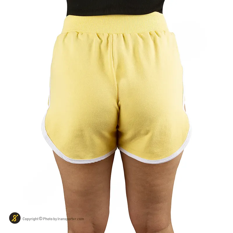 شلوارک ورزشی زنانه بدنسازی طرح نایک کتان KHS