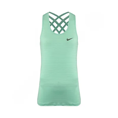 تاپ ورزشی زنانه طرح نایک پشت بندی یونیک اسپرت