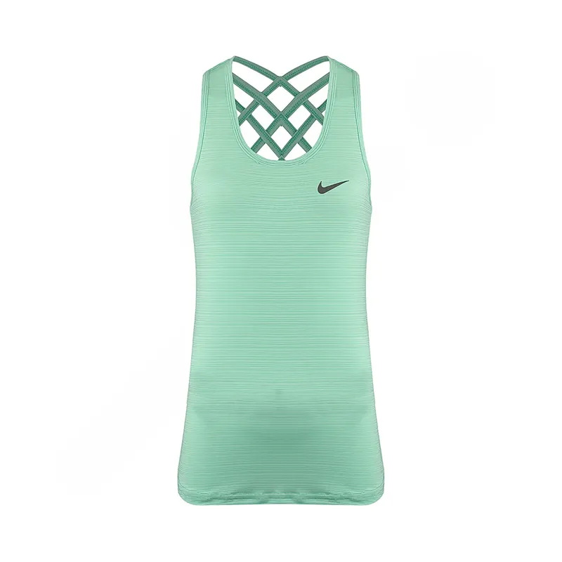 تاپ ورزشی زنانه طرح نایک پشت بندی یونیک اسپرت