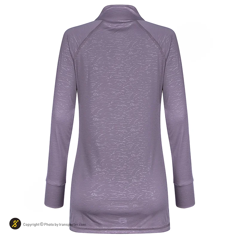 تونیک نیم زیپ زنانه طرح نایک staye pro