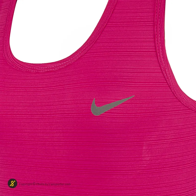 تاپ ورزشی زنانه طرح نایک پشت بندی یونیک اسپرت