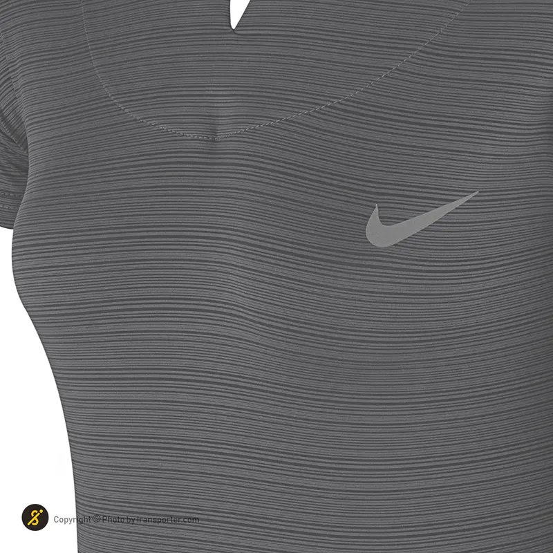 تیشرت ورزشی زنانه طرح نایک یقه دلبری یونیک اسپرت