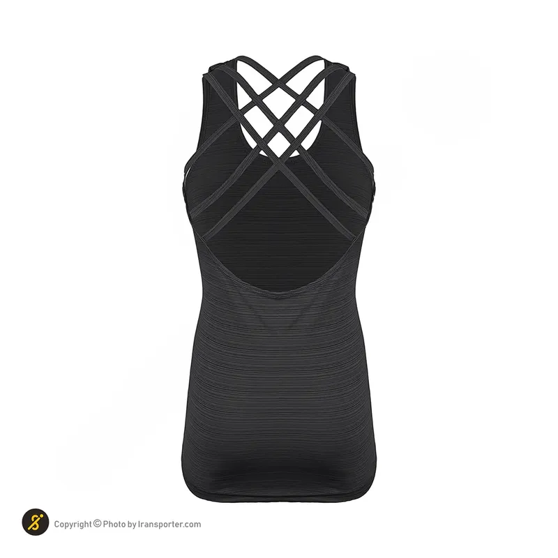 تاپ ورزشی زنانه طرح نایک پشت بندی یونیک اسپرت