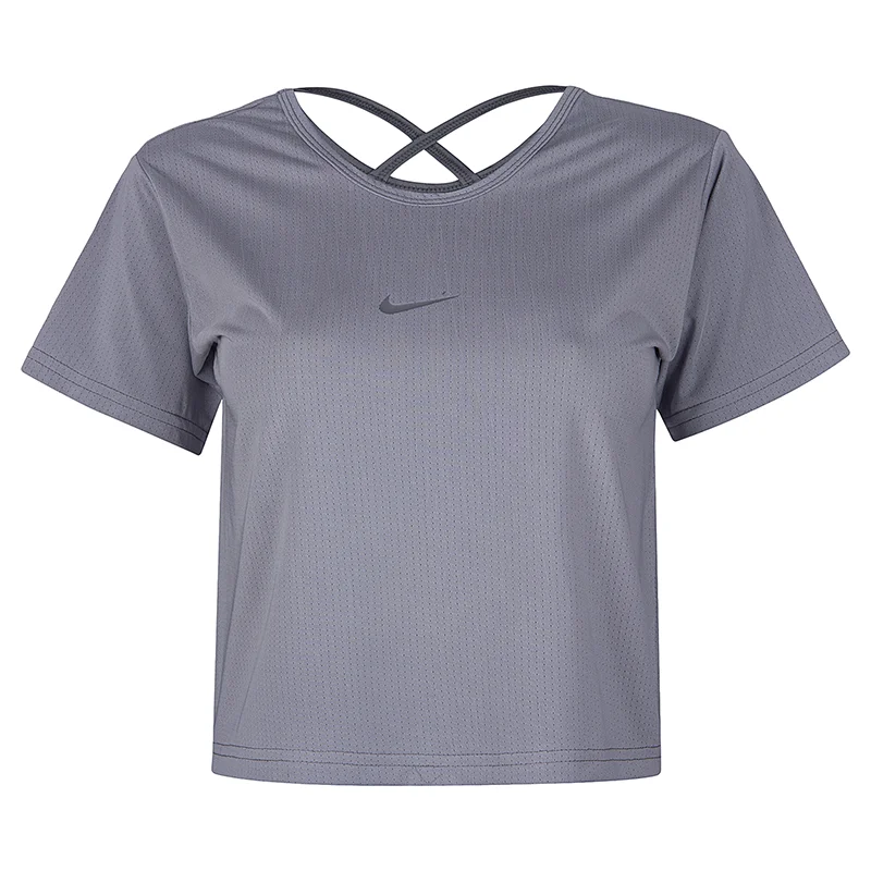 نیم تنه ورزشی زنانه سوزنی طرح نایک پشت بندی UNIQ