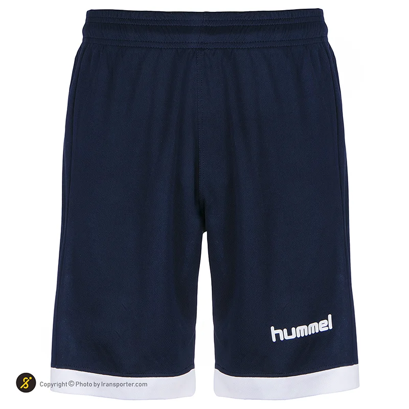 ست تیشرت شلوارک مردانه سوزنی طرح هیومل