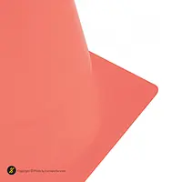 مانع تمرین فوتبال مخروطی 17 سانتیمتری ژله ای  بسته 10عددی
