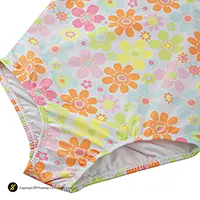 مایو شنا بچه گانه دخترانه یک تکه Wonder Nation 52469