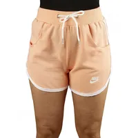 شلوارک ورزشی زنانه بدنسازی طرح نایک کتان KHS