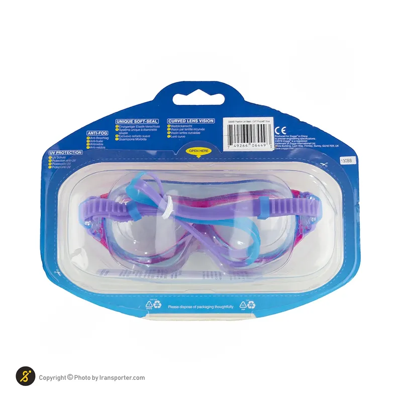 عینک شنا بچه گانه زاگز Phantom Junior Mask