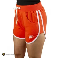 شلوارک ورزشی زنانه بدنسازی طرح نایک کتان KHS