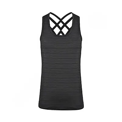 تاپ ورزشی زنانه طرح نایک پشت بندی یونیک اسپرت