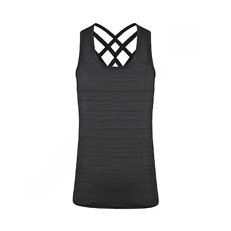 تاپ ورزشی زنانه طرح نایک پشت بندی یونیک اسپرت