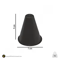 مانع تمرین اسکیتی مخروطی 8 سانتیمتری  بسته 5 عددی