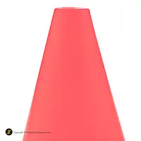 مانع تمرین فوتبال مخروطی 17 سانتیمتری ژله ای  بسته 10عددی