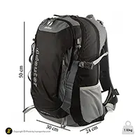 کوله کوهنوردی 32 لیتری طرح دیوتر کاوردار فنردار