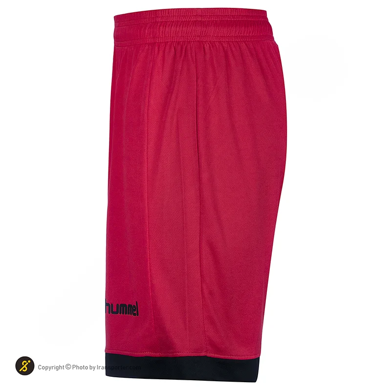 ست تیشرت شلوارک مردانه سوزنی طرح هیومل