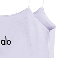 تاپ ورزشی زنانه بندی دوبل کبریتی alo 2415