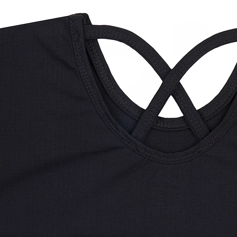 نیم تنه ورزشی زنانه سوزنی طرح نایک پشت بندی UNIQ