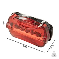 ست چراغ دوچرخه جلو و عقب XINGCHENG - XC-8016 