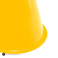 مانع تمرین اسکیتی مخروطی 8 سانتیمتری  بسته 5 عددی