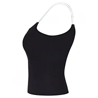 تاپ ورزشی زنانه بندی دوبل کبریتی alo 2415