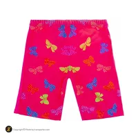 مایو شنا بچه گانه دخترانه دوتکه طرح دار AILH همراه با کلاه شنا A860-5