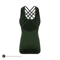 تاپ ورزشی زنانه طرح نایک پشت بندی یونیک اسپرت