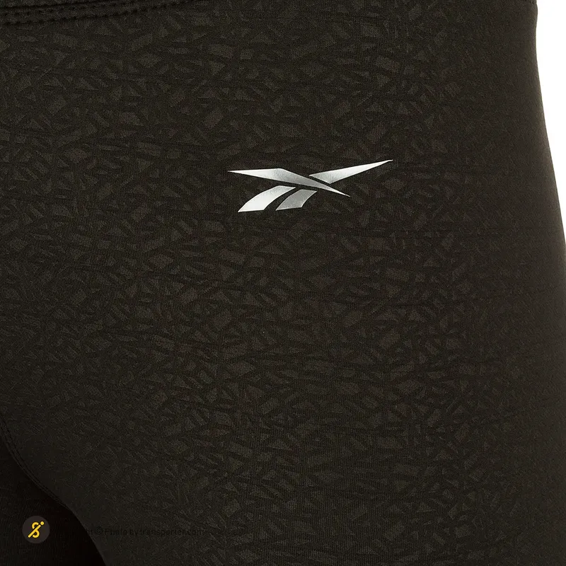 شلوارک ورزشی زنانه کمر دار طرح ریبوک  RBK02