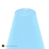 مانع تمرین اسکیتی مخروطی 8 سانتیمتری  بسته 5 عددی