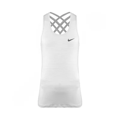 تاپ ورزشی زنانه طرح نایک پشت بندی یونیک اسپرت